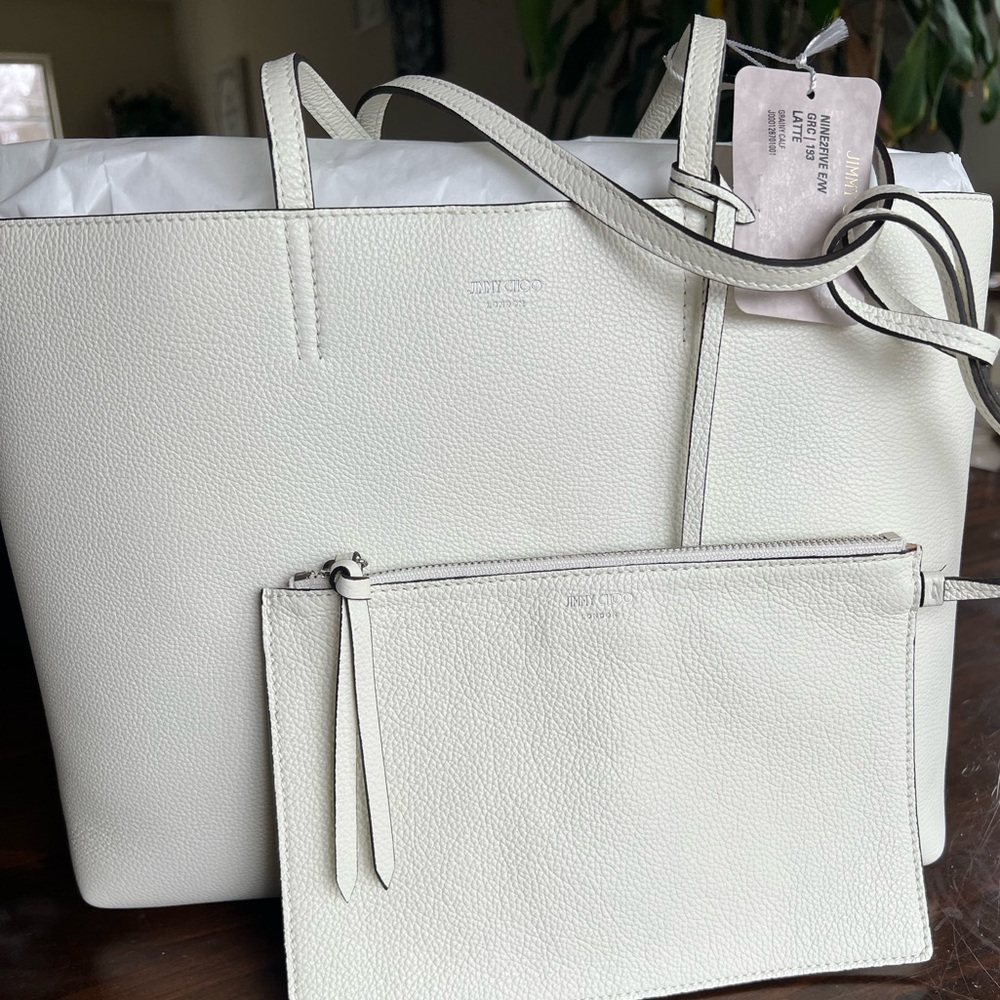 Jimmy Choo Nine2Five in Latte